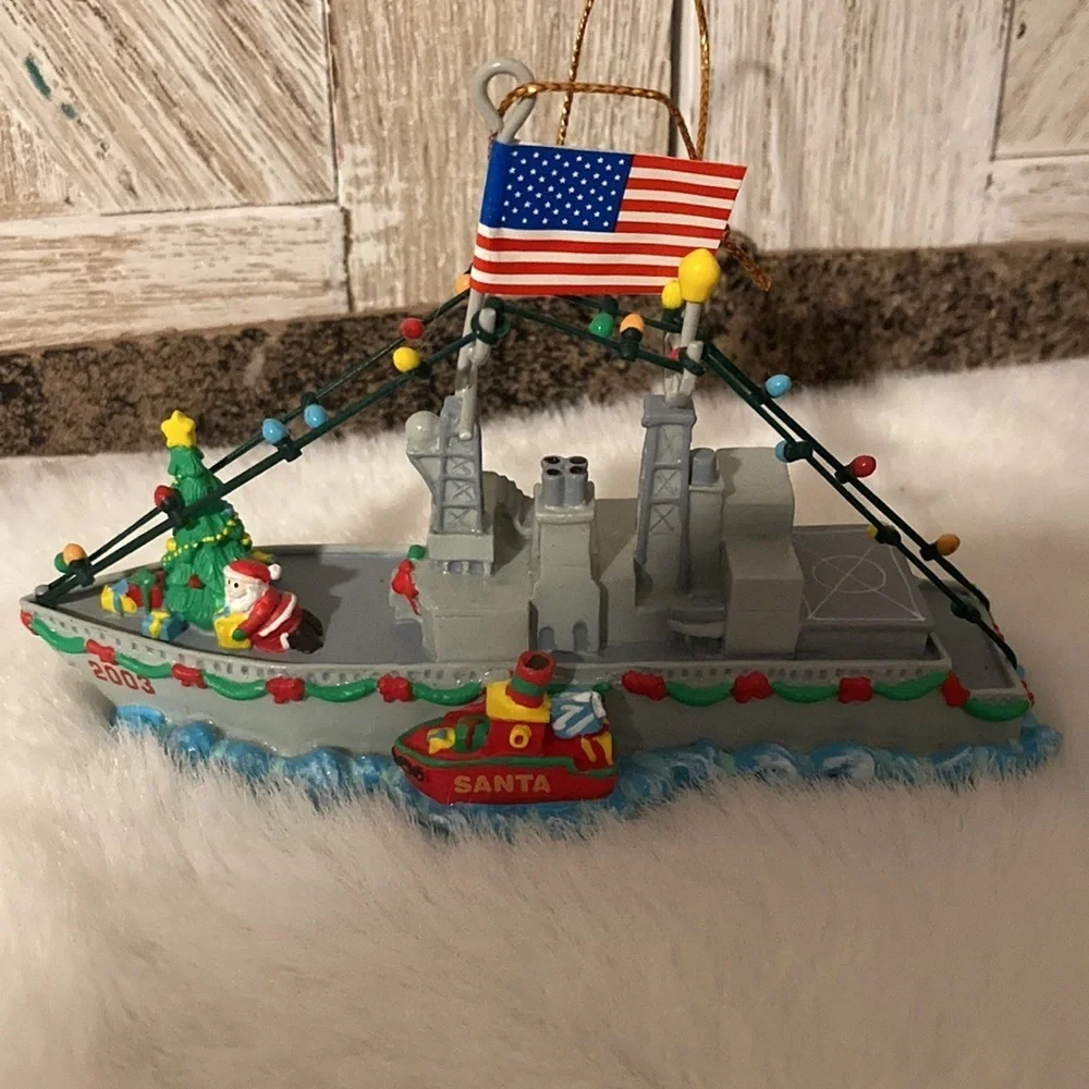 Vintage 2003 American Greetings Christmas at Sea—Eighth in a Series Ornament